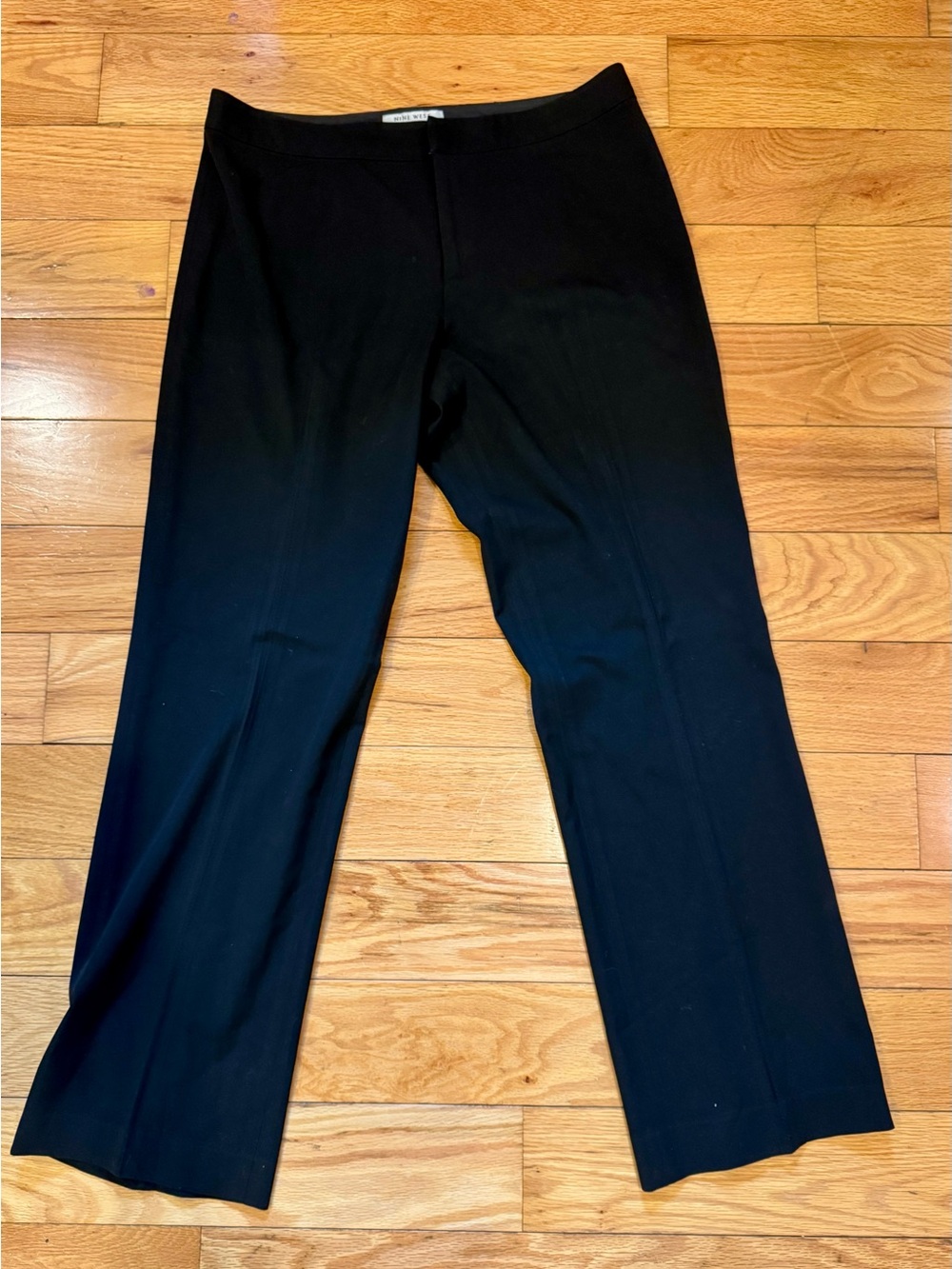 Nine West Black Women's Straight-Leg Trousers
